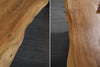 Dining Table Monolith X-Frame 240cm Acacia Wood Honey