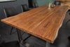Dining Table Monolith 200cm Acacia Wood Honey