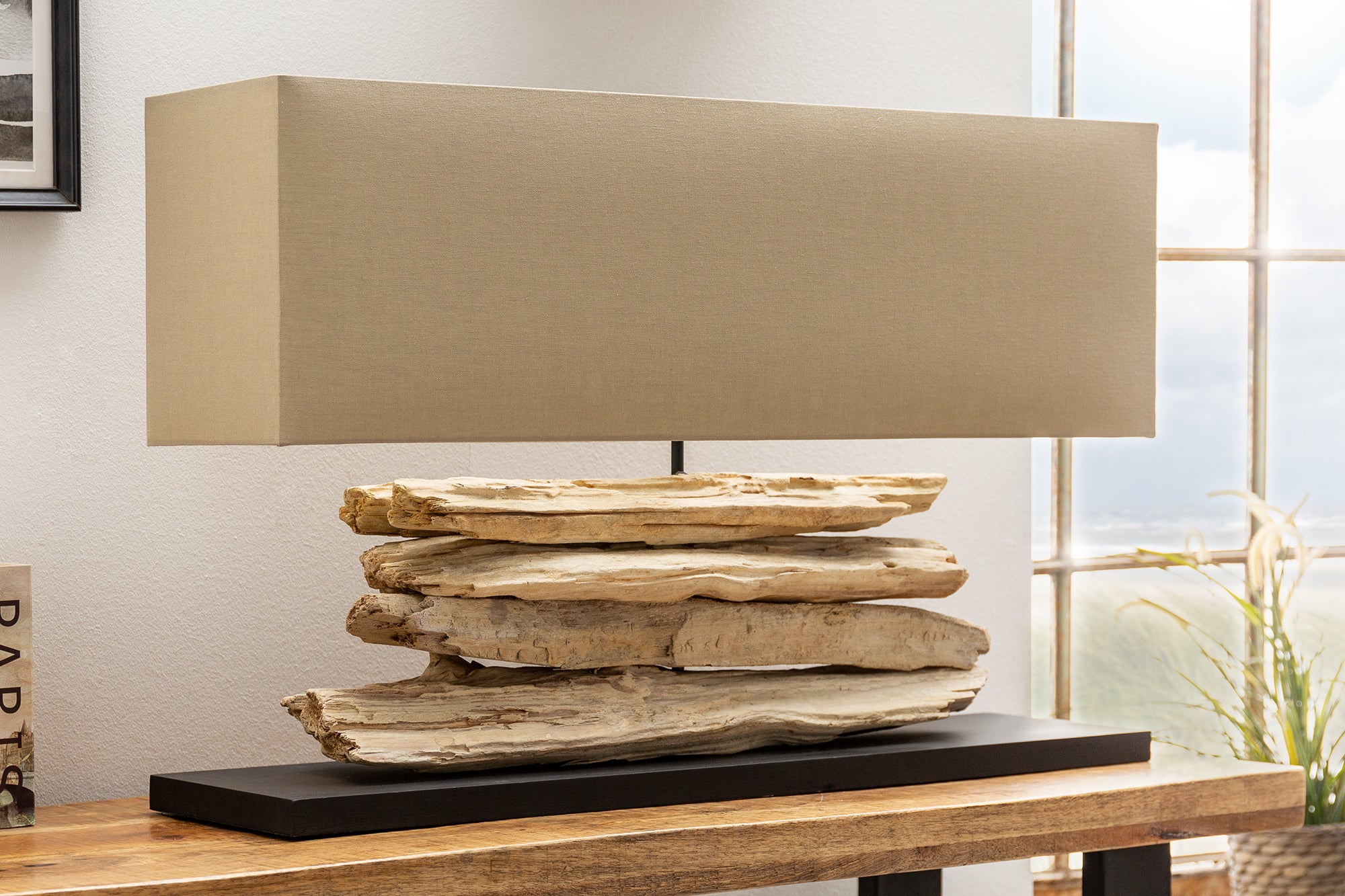 Table Lamp Riverine 80cm Driftwood Natural