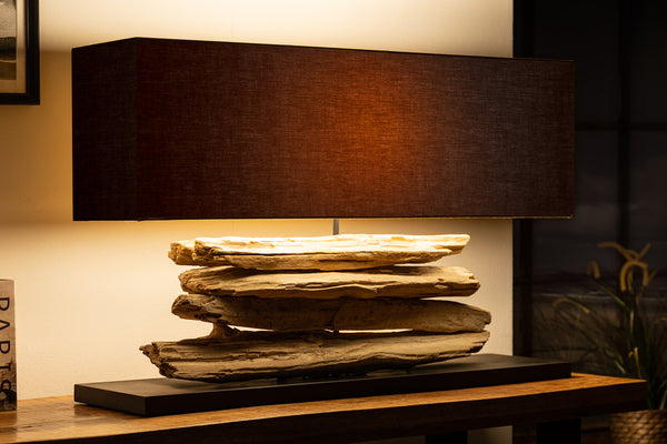 Table Lamp Riverine 80cm Black Driftwood