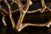 Candle Holder Abstract 60cm Metal Gold For 4 Candles