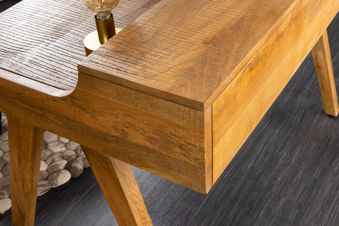 Desk Monsoon 120cm Mango Wood Natural