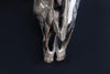 Decorative Skull Matador 70cm Metal Silver