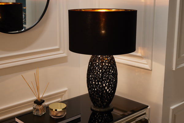 Table Lamp Ambrosia 65cm Metal Black