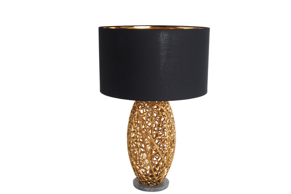 Table Lamp Ambrosia 71cm Metal Gold