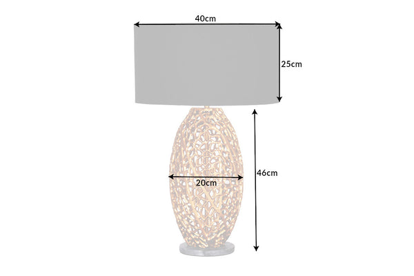 Table Lamp Ambrosia 71cm Metal Gold