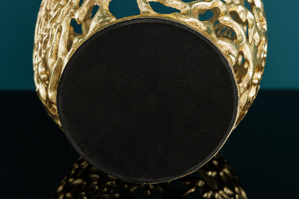 Vase Ambrosia 50cm Metal Gold
