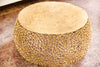 Coffee Table Ambrosia 75cm Metal Gold