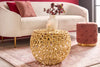 Coffee Table Ambrosia 55cm Metal Gold