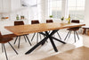 Dining Table Consul Live Edge 200cm Oak Wood Natural