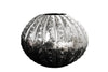 Decorative Vase Abstract 30cm Metal Silver