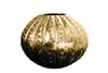 Decorative Vase Abstract 30cm Metal Gold