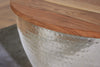 Coffee Table Orient Storage 60cm Acacia Wood Natural