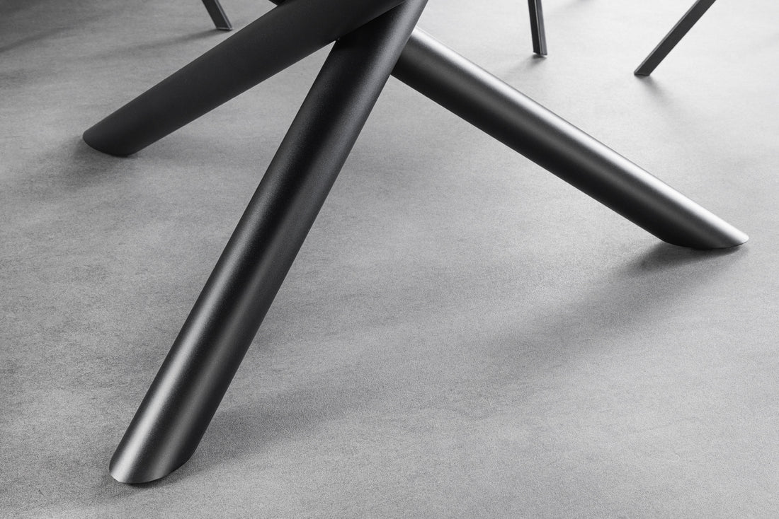 Round Dining Table Orbit 150cm Ceramic White