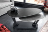 Rotating Coffee Table Axis 95-160cm Ceramic Grey