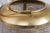 Lantern Candlelight 19cm Metal Gold