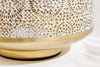 Lantern Candlelight 25cm Metal Gold