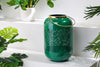 Lantern Candlelight 30cm Metal Green
