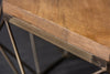 Round Coffee Table Diamond 70cm Mango Wood Brown