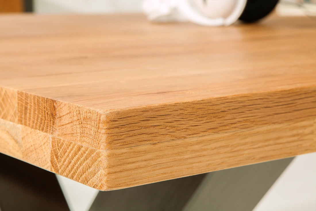 Dining Table Viking 200cm Oak Wood Natural