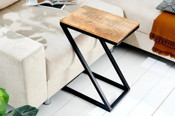 Side Table Butler 60cm Mango Wood Brown Z-Design
