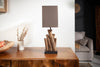 Table Lamp Pure Nature 45cm Driftwood Brown