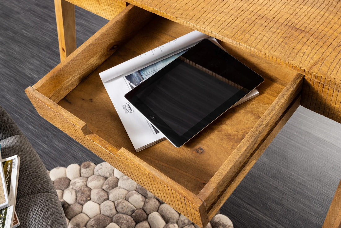 Desk Monsoon 120cm Mango Wood Natural