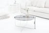 Round Coffee Table Talisman 62cm Marble Grey