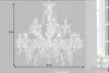 Chandelier Diamonds 80cm 15-Arms Acryl Transparent
