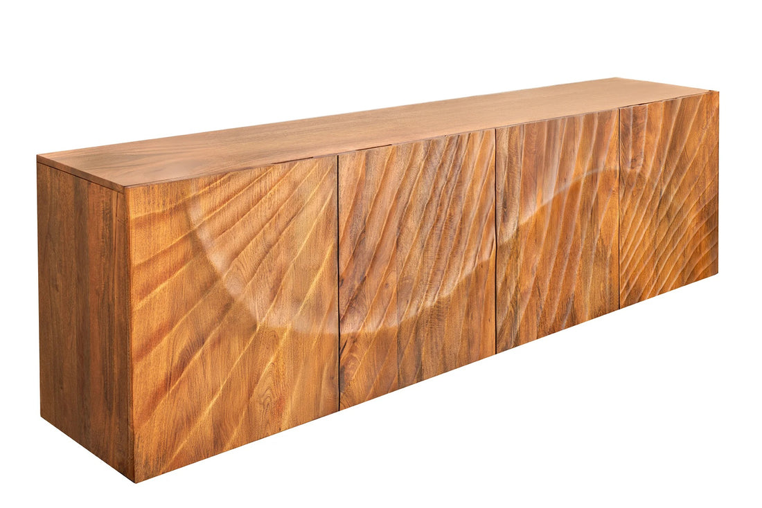 Floating Sideboard Fossil 177cm Mango Wood Brown