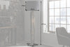 Floor Lamp Barracuda 177cm Ironwood Black