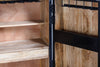 Bar Cabinet Lotus 141cm Mango Wood Black