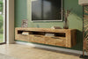 Floating TV Stand Blacksmith 160cm Mango Wood Natural