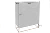 Cabinet Fossil 120cm Mango Wood Black
