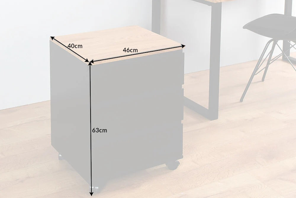 Rolling Container Big Deal 46cm Black