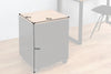 Rolling Container Big Deal 46cm Black