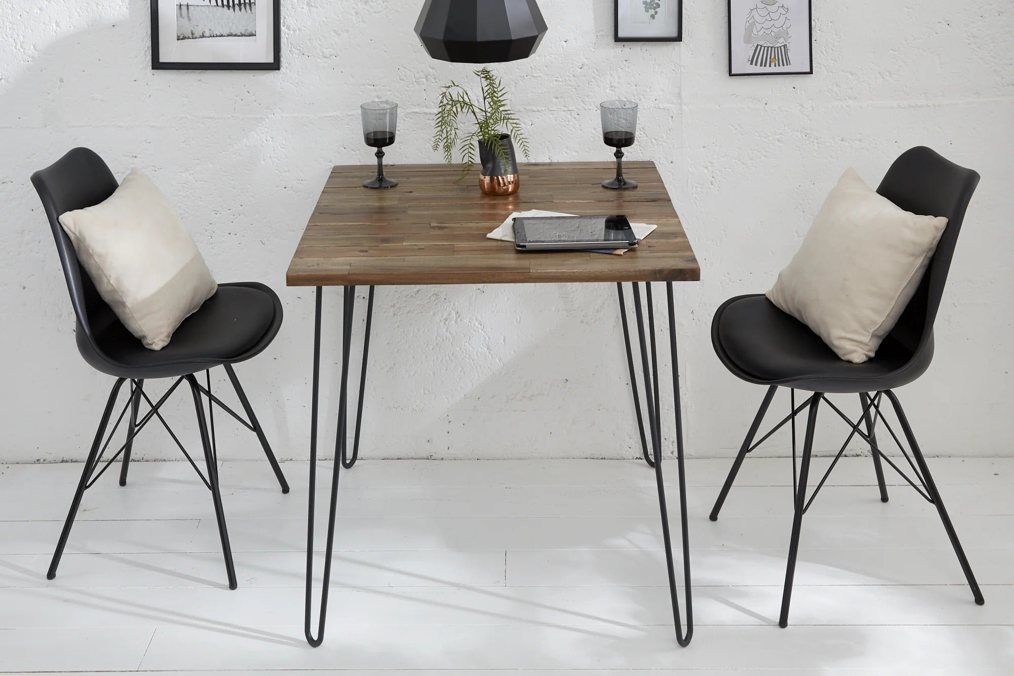 Dining Table Scorpion 80cm Acacia Wood Brown