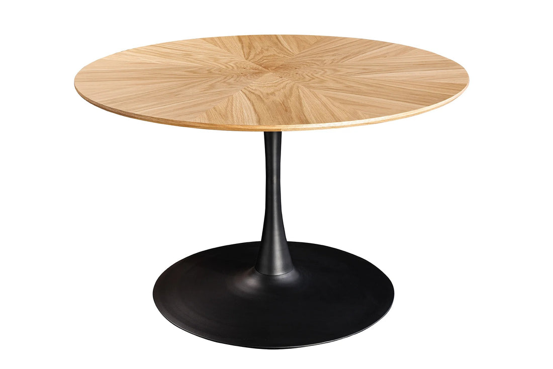 Round Dining Table Atelier 120cm Oak Wood Veneer