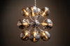 Hanging Lamp Galaxy 72cm Metal Silver