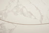 Dining Table Astral 130-190cm Ceramic White