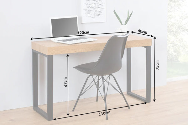 Desk Oak 120cm Oak Look