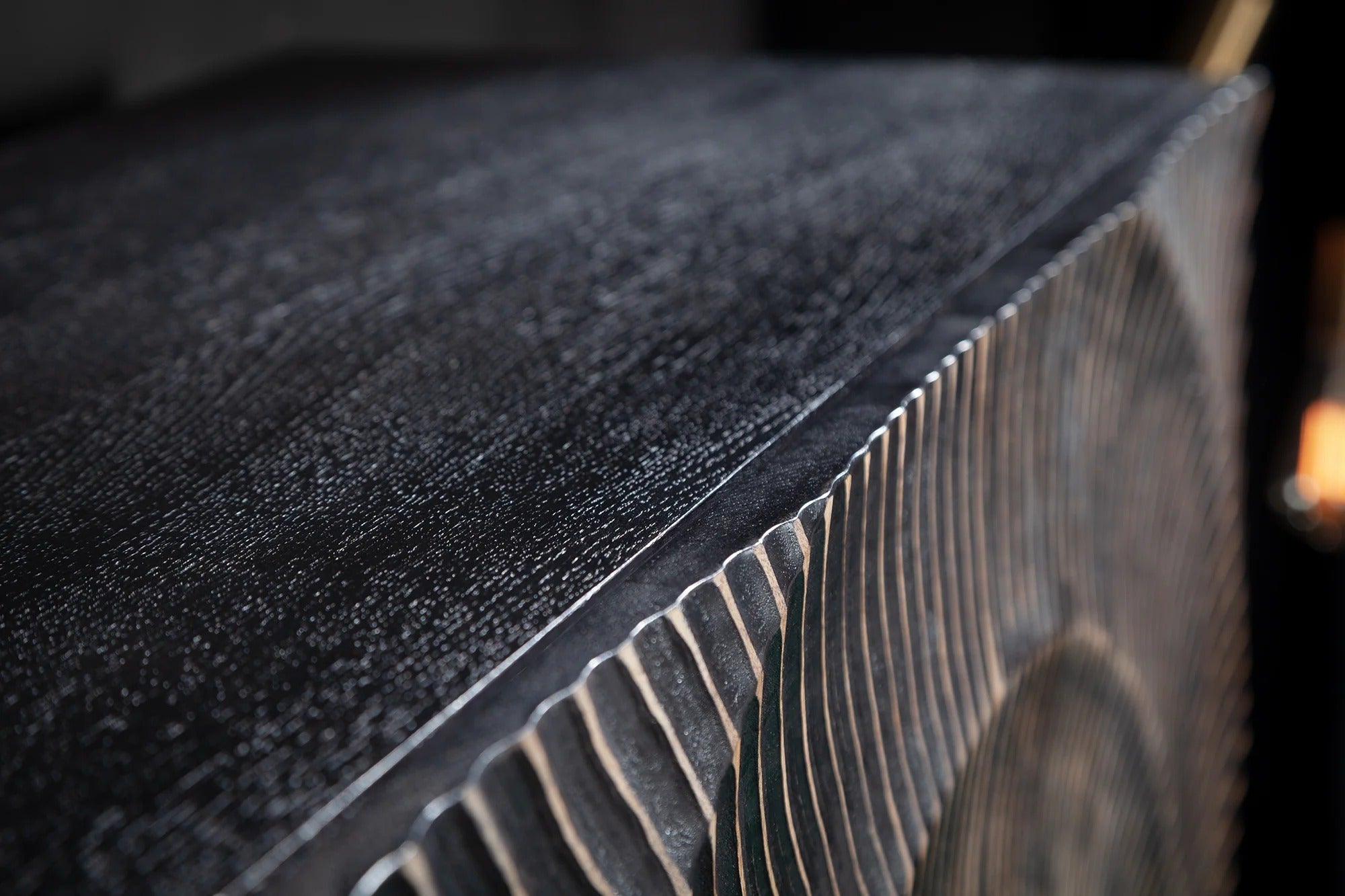 Cabinet Golden Eye 120cm Mango Wood Black