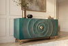 Sideboard Golden Eye 140cm Mango Wood Turquoise