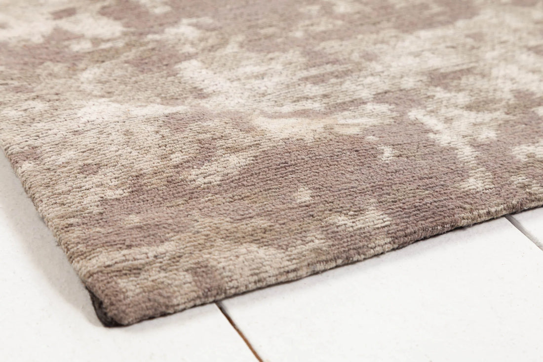 Rug Modern Art 350x240cm Cotton Beige & Grey