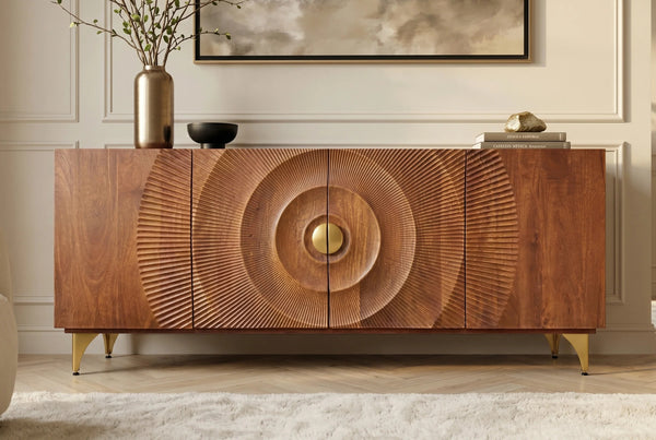 Sideboard Golden Eye 177cm Mango Wood Brown