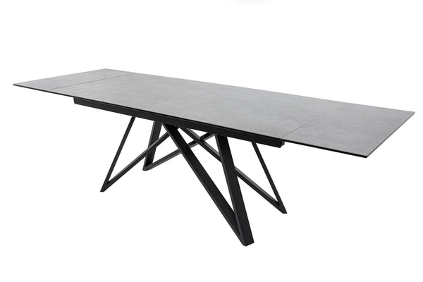 Dining Table Helios 180-220-260cm Ceramic Concrete Look