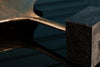 Decorative Sculpture Ginkgo 44cm Metal Gold