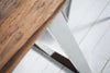 Dining Table Barracuda 180cm Recycled Teak Wood Brown
