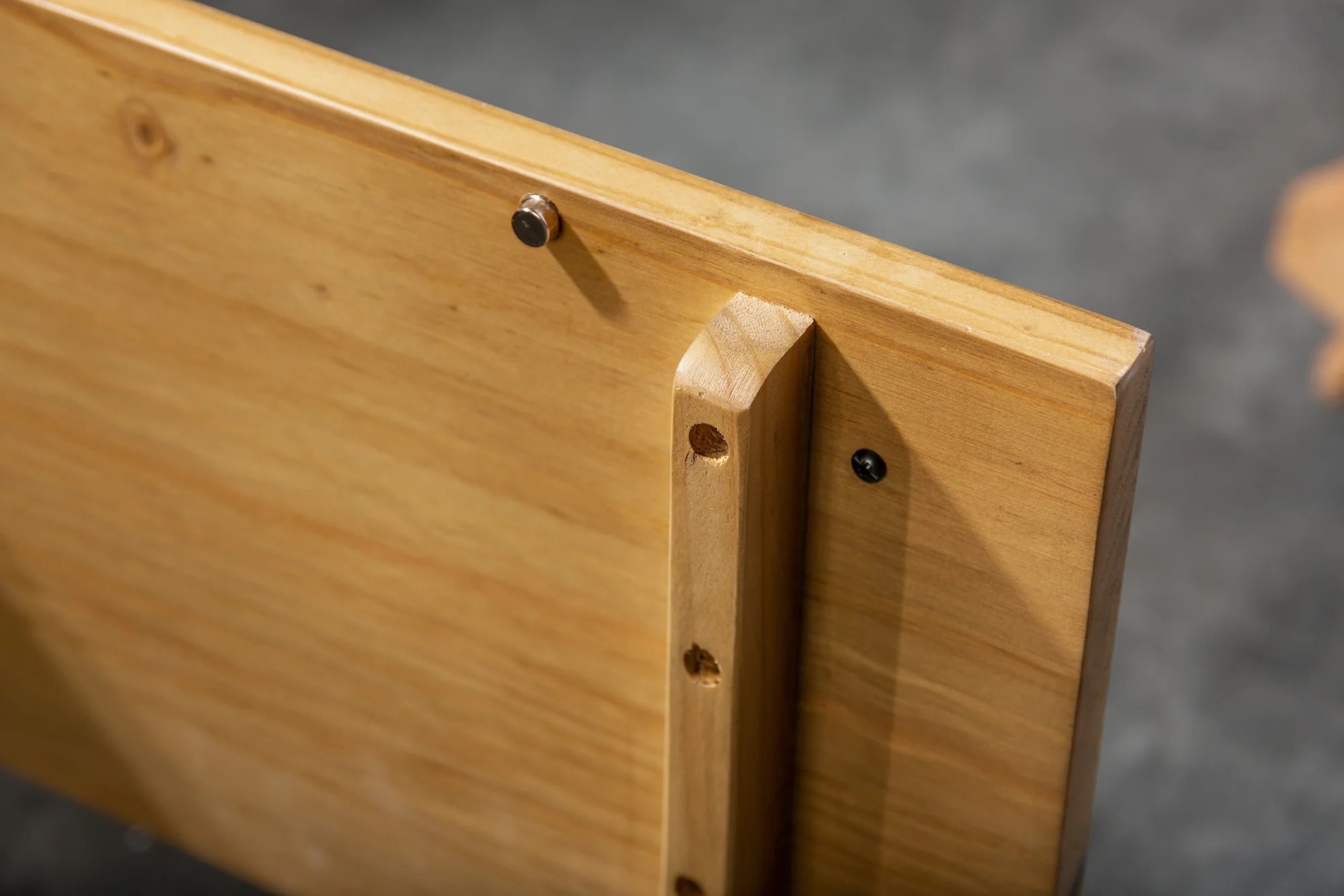 TV Stand Viking 200cm Pine Wood Natural