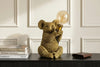 Table Lamp Koala 34cm Polyresin Gold
